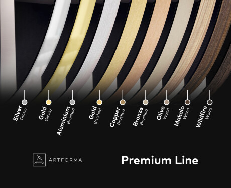 Semi-Circular Magic Mirror LED Lighted W223 Google #7