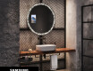 SMART Round Bathroom Mirror LED L115 Samsung #1