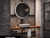 SMART Round Bathroom Mirror LED L156 Samsung