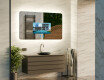 Smart Rounded LED Bathroom Mirror SmartScreen 21.5”