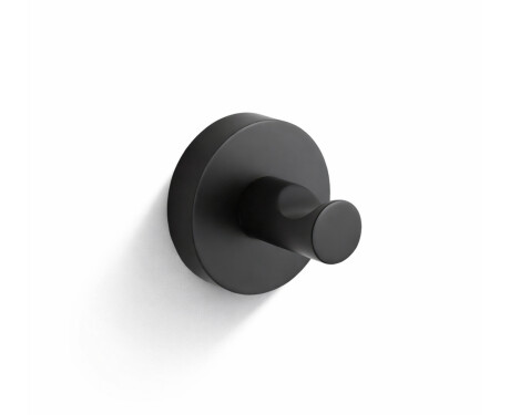 CLASSIC – Single towel hook / matt black
