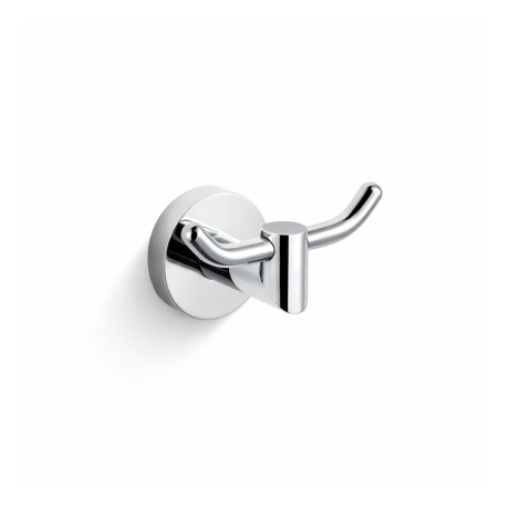 CLASSIC – Double towel hook / chrome #1