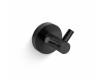 CLASSIC – Double towel hook / matt black
