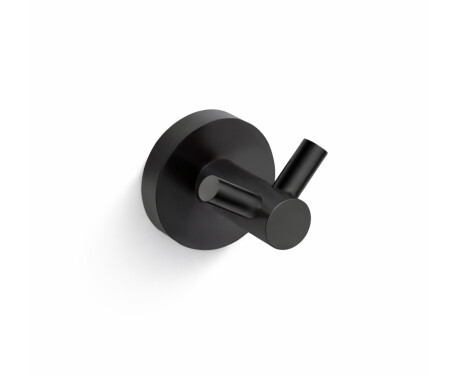 CLASSIC – Double towel hook / matt black