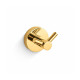CLASSIC – Double towel hook / glossy gold #1