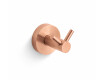 CLASSIC – Double towel hook / rose gold brushed