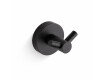 CLASSIC – Double towel hook / brushed graphite