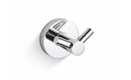 CLASSIC – Double towel hook / chrome