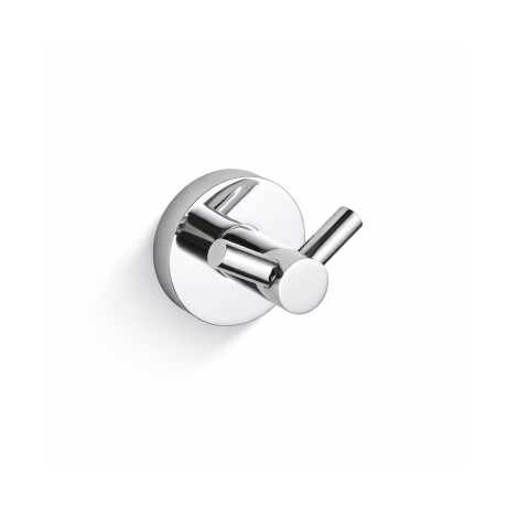 CLASSIC – Double towel hook / chrome #1