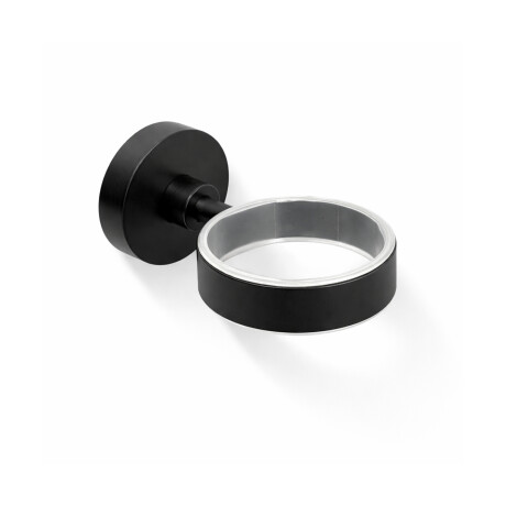 CLASSIC – Cup holder 80.003/003.1, soap dish 80.004/004.1 / matt black / * glass to be ordered separately #1