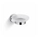 CLASSIC – Soap dish / chrome, frosted glass #1