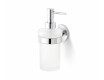 CLASSIC – Liquid soap dispenser / frosted glass / chrome
