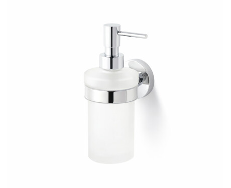 CLASSIC – Liquid soap dispenser / frosted glass / chrome