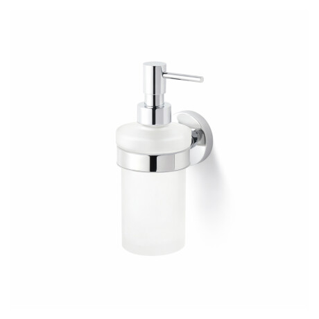 CLASSIC – Liquid soap dispenser / frosted glass / chrome #1