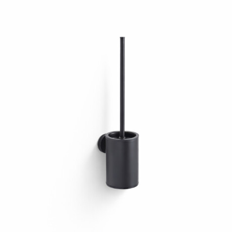 CLASSIC – Low-hanging toilet brush / metal holder, plastic brush head / matt black #1