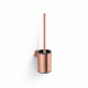 CLASSIC – Low-hanging toilet brush / metal holder, plastic brush head / rose gold brushed finish #1