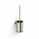 CLASSIC – Low-hanging toilet brush / metal holder, plastic brush head / brushed steel #1
