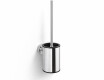 CLASSIC – Low-hanging toilet brush / metal holder, plastic brush head / chrome