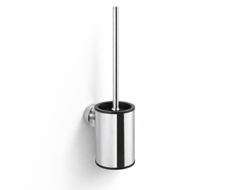 CLASSIC – Low-hanging toilet brush / metal holder, plastic brush head / chrome