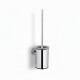 CLASSIC – Low-hanging toilet brush / metal holder, glass brush head / chrome #1