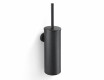 CLASSIC – Tall wall-mounted toilet brush / metal holder, plastic brush head / matt black