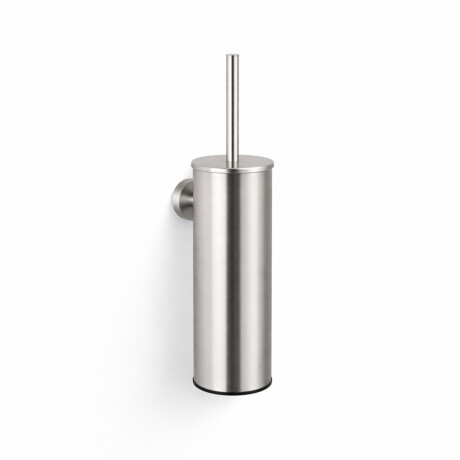 CLASSIC – Tall wall-mounted toilet brush / metal holder, plastic brush head / brushed steel #1