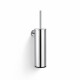 CLASSIC – Tall wall-mounted toilet brush / metal holder, plastic brush head / chrome #1