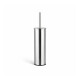 CLASSIC – Tall freestanding toilet brush / metal container, plastic brush head / chrome #1
