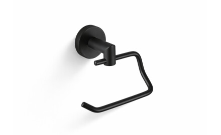 CLASSIC – Toilet roll holder / without cover / matt black