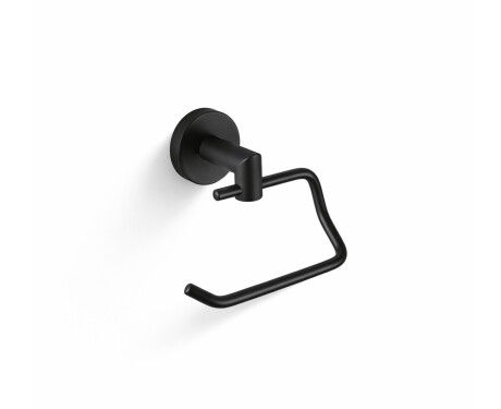 CLASSIC – Toilet roll holder / without cover / matt black