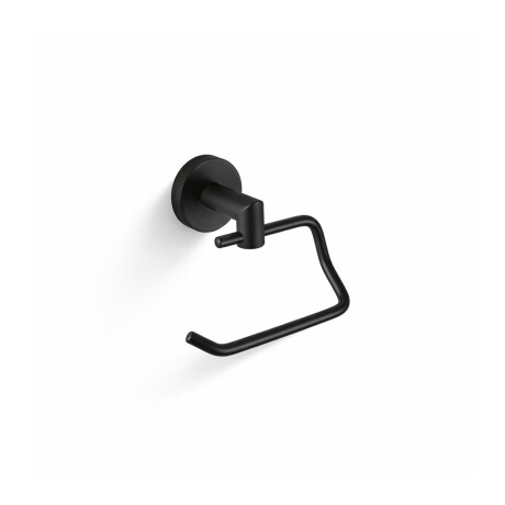 CLASSIC – Toilet roll holder / without cover / matt black #1