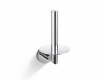 CLASSIC – Holder with a rosette for a spare roll of toilet paper / chrome