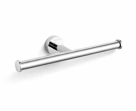 CLASSIC – Holder for two rolls of toilet paper / without cover / chrome