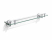 CLASSIC – Shelf 60 for under a mirror / chrome, clear glass