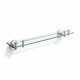 CLASSIC – Shelf 60 for under a mirror / chrome, clear glass #1