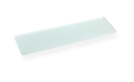 CLASSIC – Shelf 50 for under a mirror, without handles / frosted glass