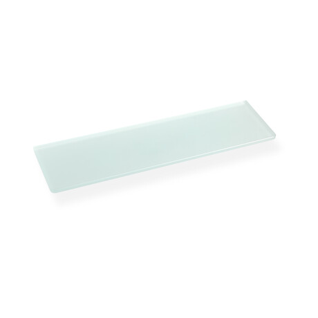 CLASSIC – Shelf 50 for under a mirror, without handles / frosted glass #1
