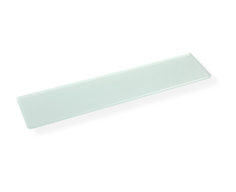CLASSIC – Shelf 60 for under a mirror, without handles / frosted glass