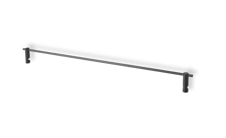 CLASSIC-Railing 50 for glass shelf 07.80160 / matt black