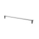 CLASSIC-Railing 50 for glass shelf 07.80160 / matt black #1