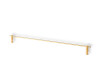 CLASSIC-Reling 50 for glass shelf 07.80160 / glossy gold