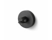 CLASSIC – Bracket with rosette for glass shelves 07.80160/50/40/30 – 2 pcs. / matt black