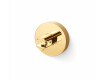 CLASSIC – Bracket with rosette for glass shelves 07.80160/50/40/30 – 2 pcs. / glossy gold