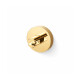 CLASSIC – Bracket with rosette for glass shelves 07.80160/50/40/30 – 2 pcs. / glossy gold #1