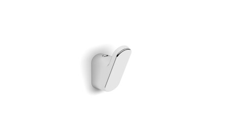 MILANO/NEXT – Single towel hook / chrome