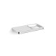 NEXT – Single bracket with shelf / * glass to be ordered separately / chrome #1