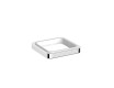 NEXT – Single, countertop-mounted handle / * glass to be ordered separately / chrome