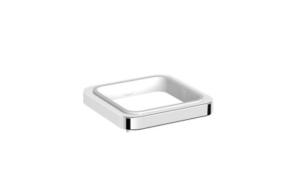 NEXT – Single, countertop-mounted handle / * glass to be ordered separately / chrome