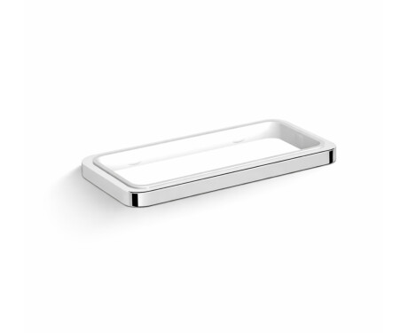NEXT – Double mount, countertop-mounted / * glass to be ordered separately / chrome