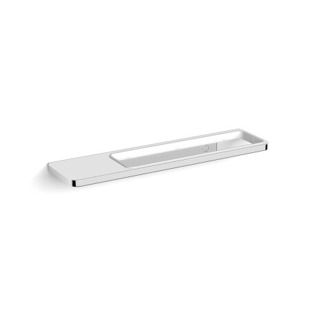 NEXT – Triple hook with shelf / * glass to be ordered separately / chrome #1